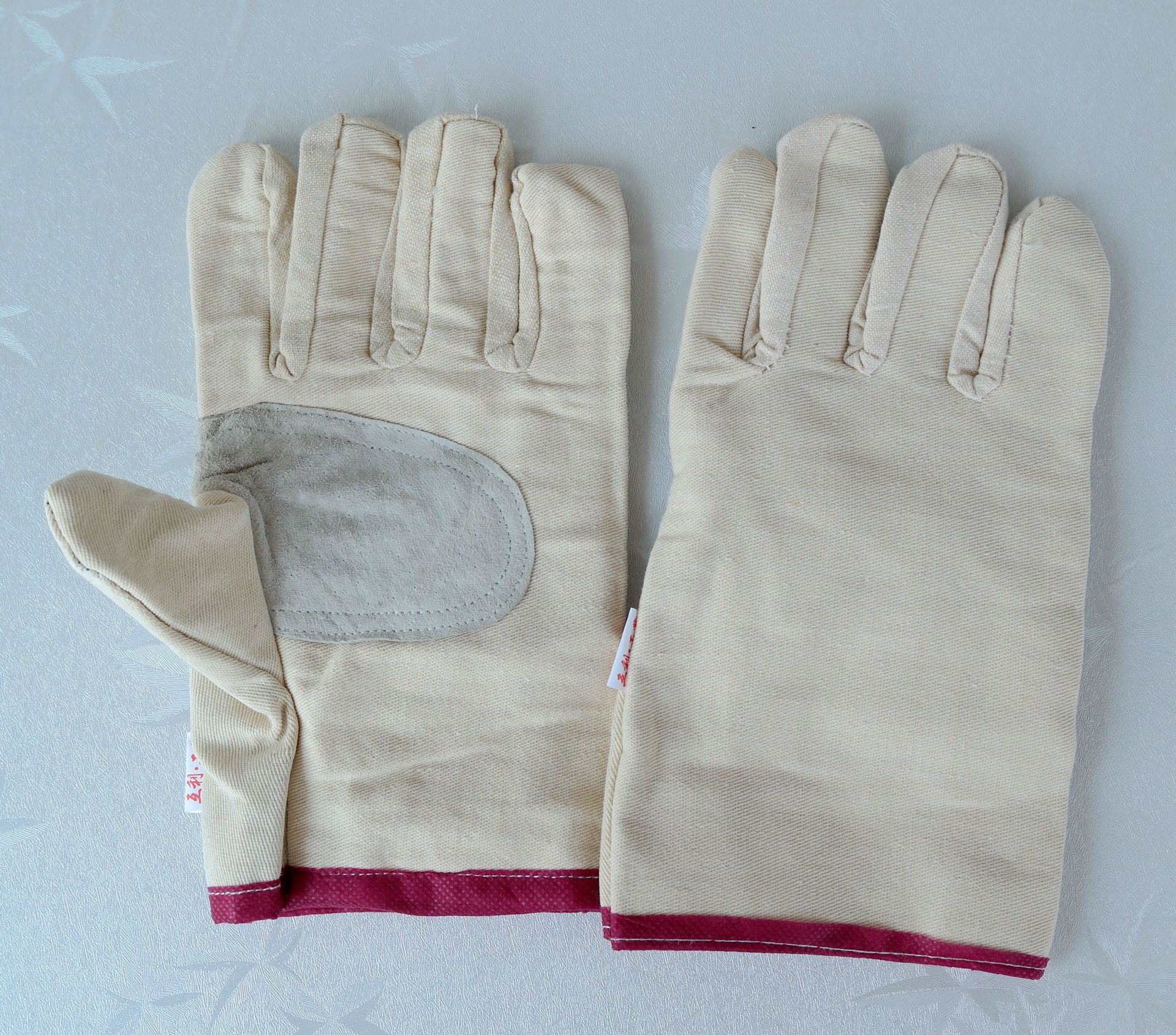 现货批发 加厚铁路帆布手套 焊工电焊手套 机械作业手套