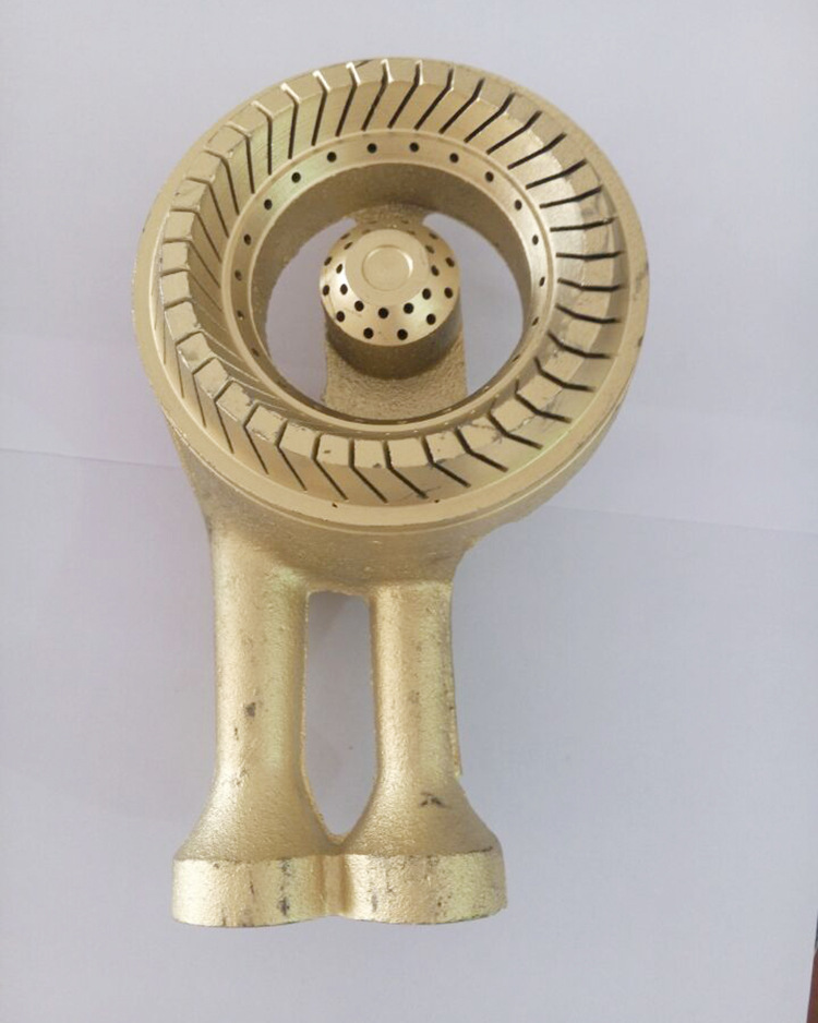 户外专用115旋火连体炉头2号 电子打火节能煤气灶炉头 铸铁炉头