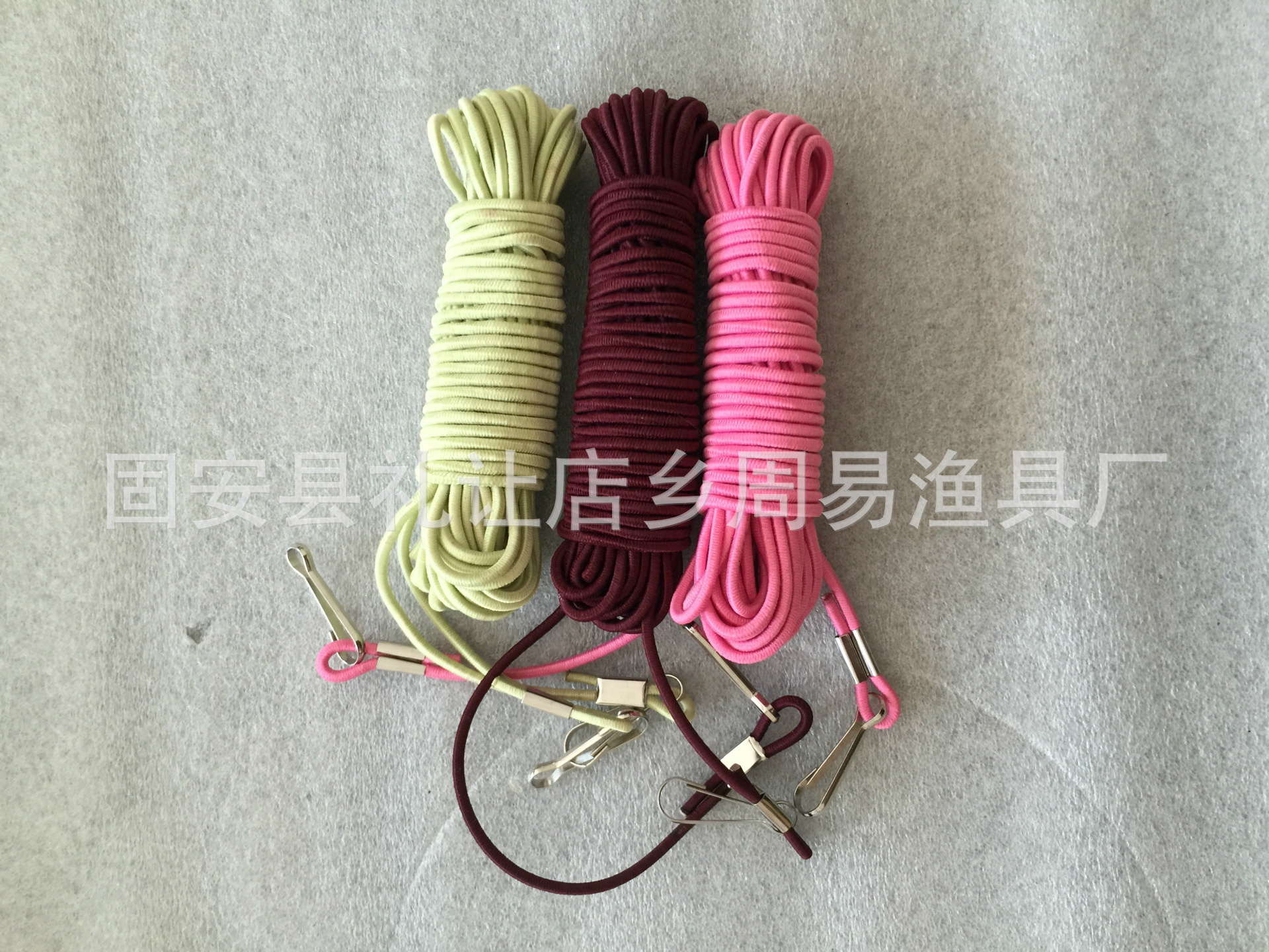 橡皮筋松紧失手绳 放竿 护竿 钓鱼鱼竿绳