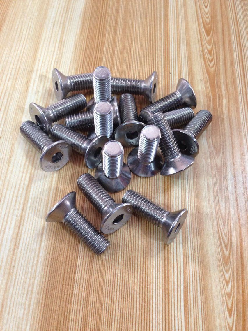 厂家供应批发零售din7991不锈钢304沉头内六角螺钉