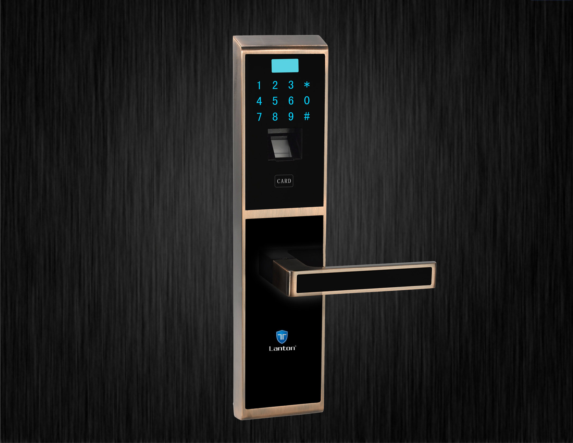 厂家直销 蓝盾智能指纹密码锁 深圳指纹锁厂家供应 家用指纹锁