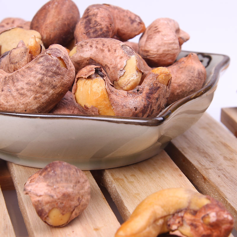 咪乐奇带皮原香腰果/吊炉原味/高品质无花斑炭烧等多口味 5kg/箱