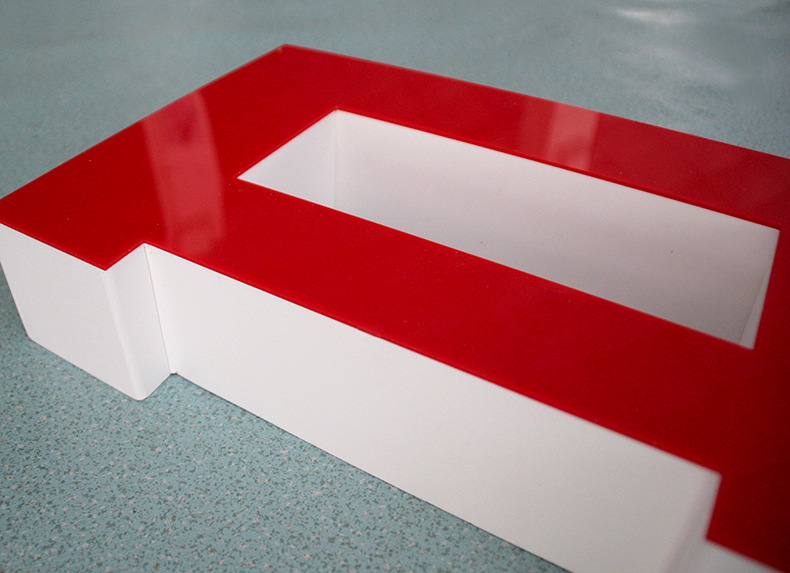 厂家直销 广告公司广告牌pvc平面亚克力发光字招牌定制标识批发