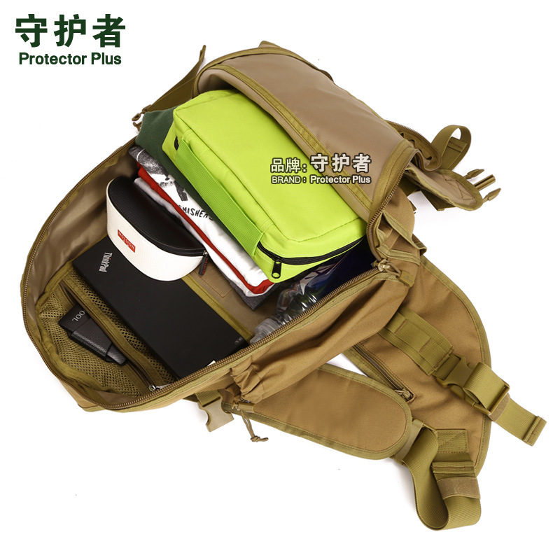 X214-freelander Shoulder Bag Large Capacity Travel Sling Bag Backpack Tactical Chest Bag Computer Bag Riding Hiking Backpack