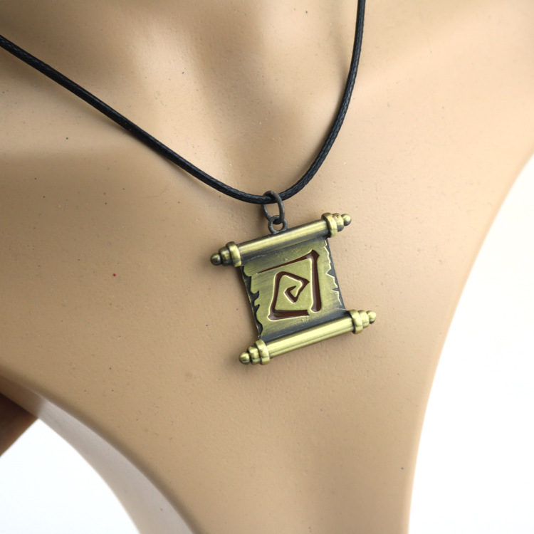 刀塔dota2转移回城卷轴道具吊坠项链 游戏周边炉石传说周边