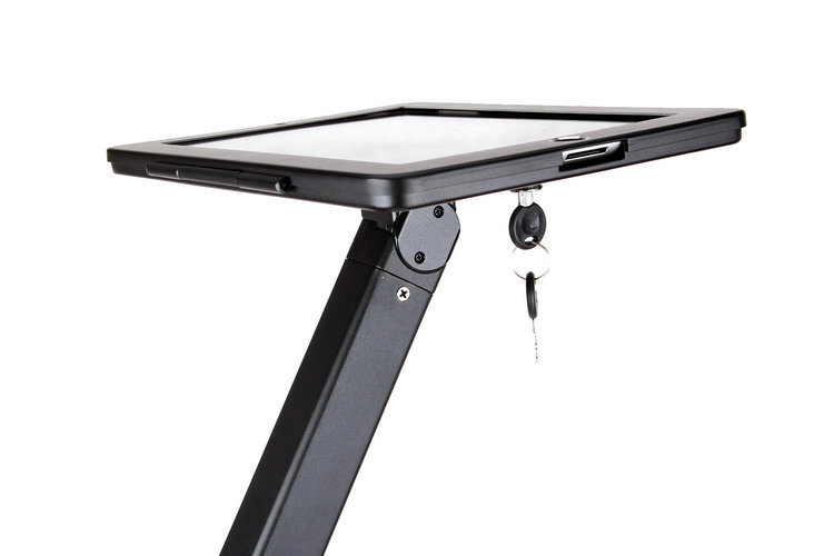 厂家生产ipad平板落地支架 懒人平板电脑支架 金属防盗支架