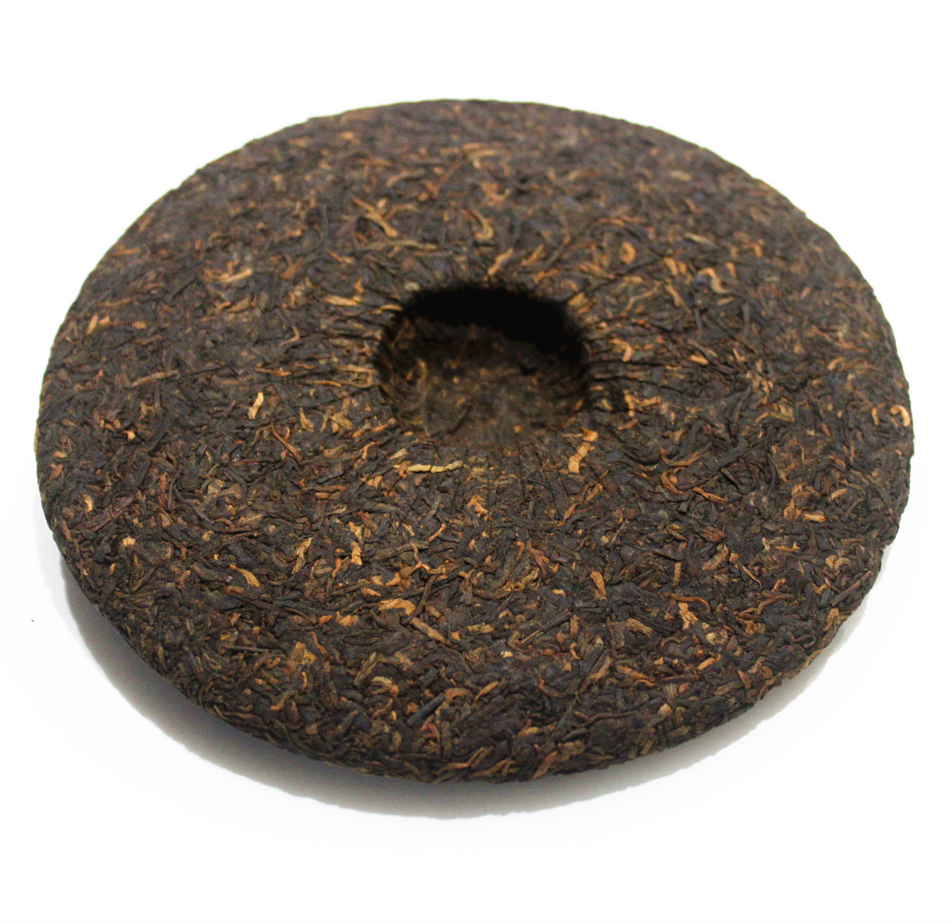 云南普洱茶七子饼熟饼勐海宫廷贡饼