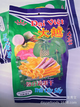 批发  进口  越南大越综合蔬果干250克 *20袋多种水果干香脆休闲