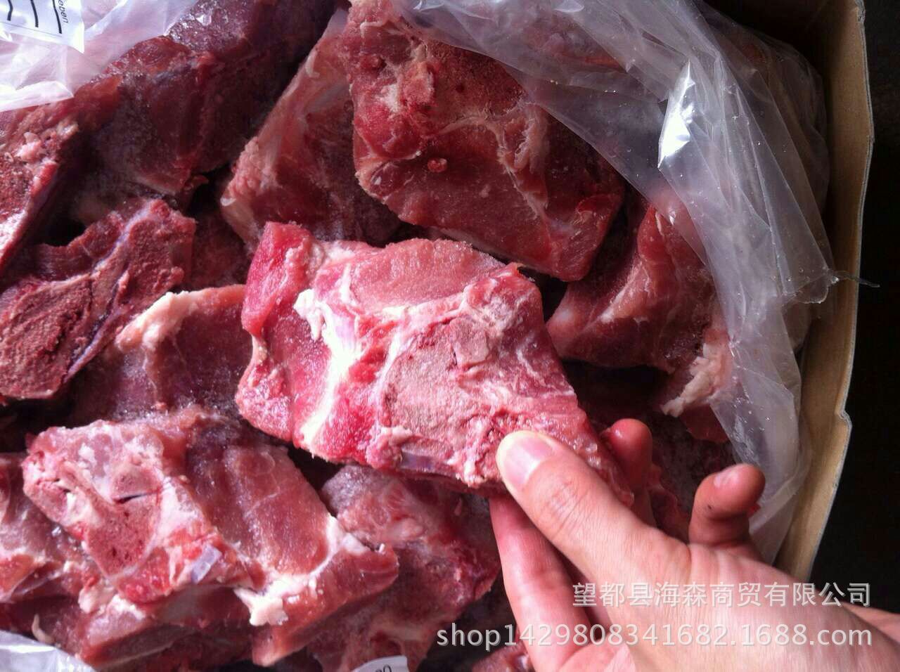 丹麦338厂进口冷冻猪臀骨,出成率高,性价比较高,适合食品加工厂或者做