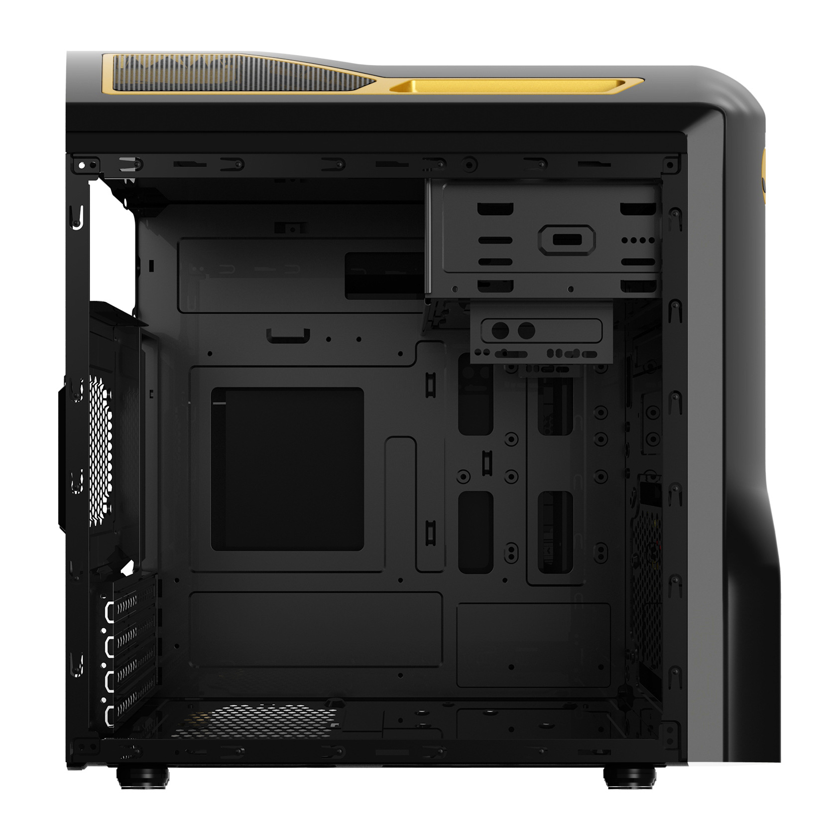 外星人机箱 游戏迷你小机箱 台式电脑机箱 台式桌面电脑小机箱