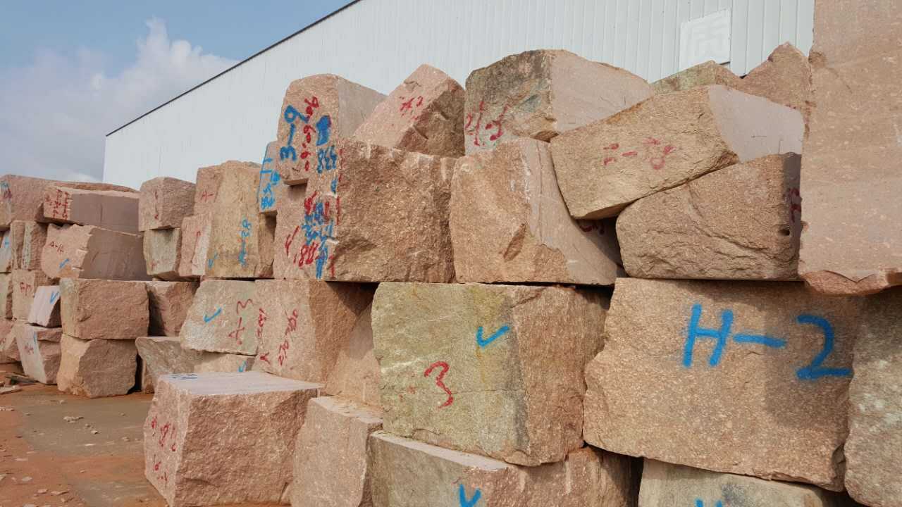 云浮石材映山红代代红花岗岩云浮红色花岗岩映山红代代红