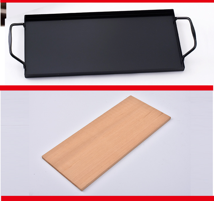 烤盘 烟薰烤板 披萨盘 多功能木砧板 雪松木烤板 烘焙