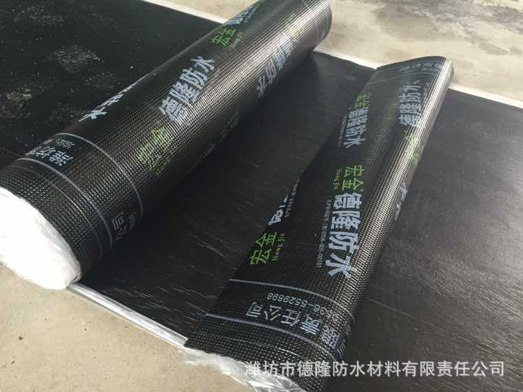 sbs防水卷材厂家直销 高强度弹性体改性沥青自粘防水卷材防水材料