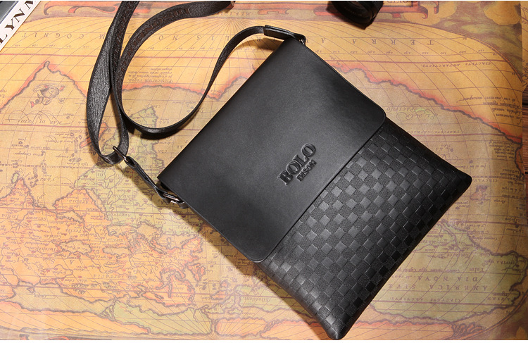 厂家直销缔圣保罗新款时尚pu男士单肩包logo定制男包斜挎包批发