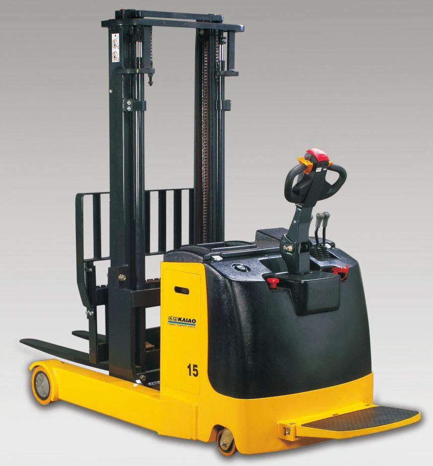 厂家供应全电动堆垛车 站架式电动堆高车 前移式电动堆高车