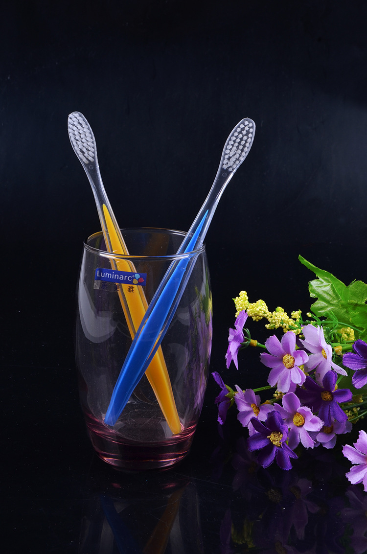 豪杰酒店洗漱套装 一次性双色二合一牙具牙膏客房一次性用品