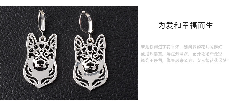 动物合金狗项饰 项链套装地摊热卖货源 义乌饰品批发 可爱狗吊坠