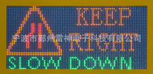 solar power Variable Message Sign