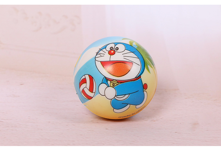 儿童玩具球_厂家儿童运动玩具球 pu叮当猫球拍拍球多色可选批发 - 阿