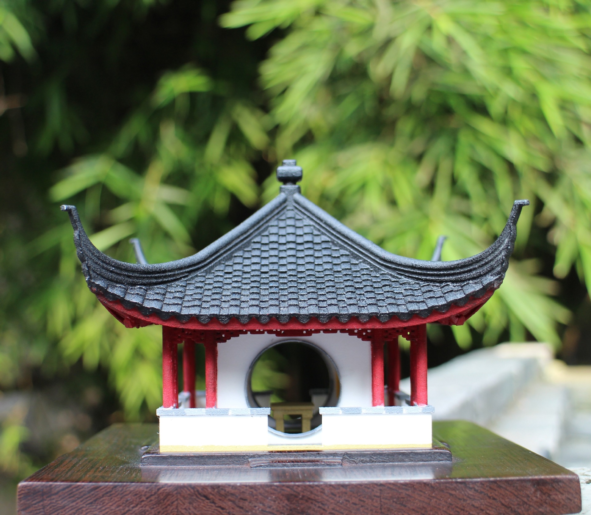 3d打印苏州园林古建模型|原创三维数字设计|拙政园|梧竹幽居