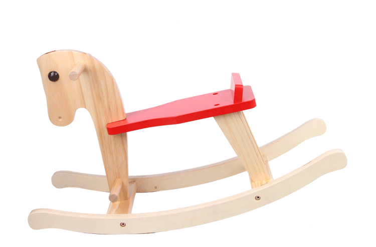 厂家直销 木制质宝宝摇摇椅 儿童木马 拼装木马玩具 馈赠好礼批发