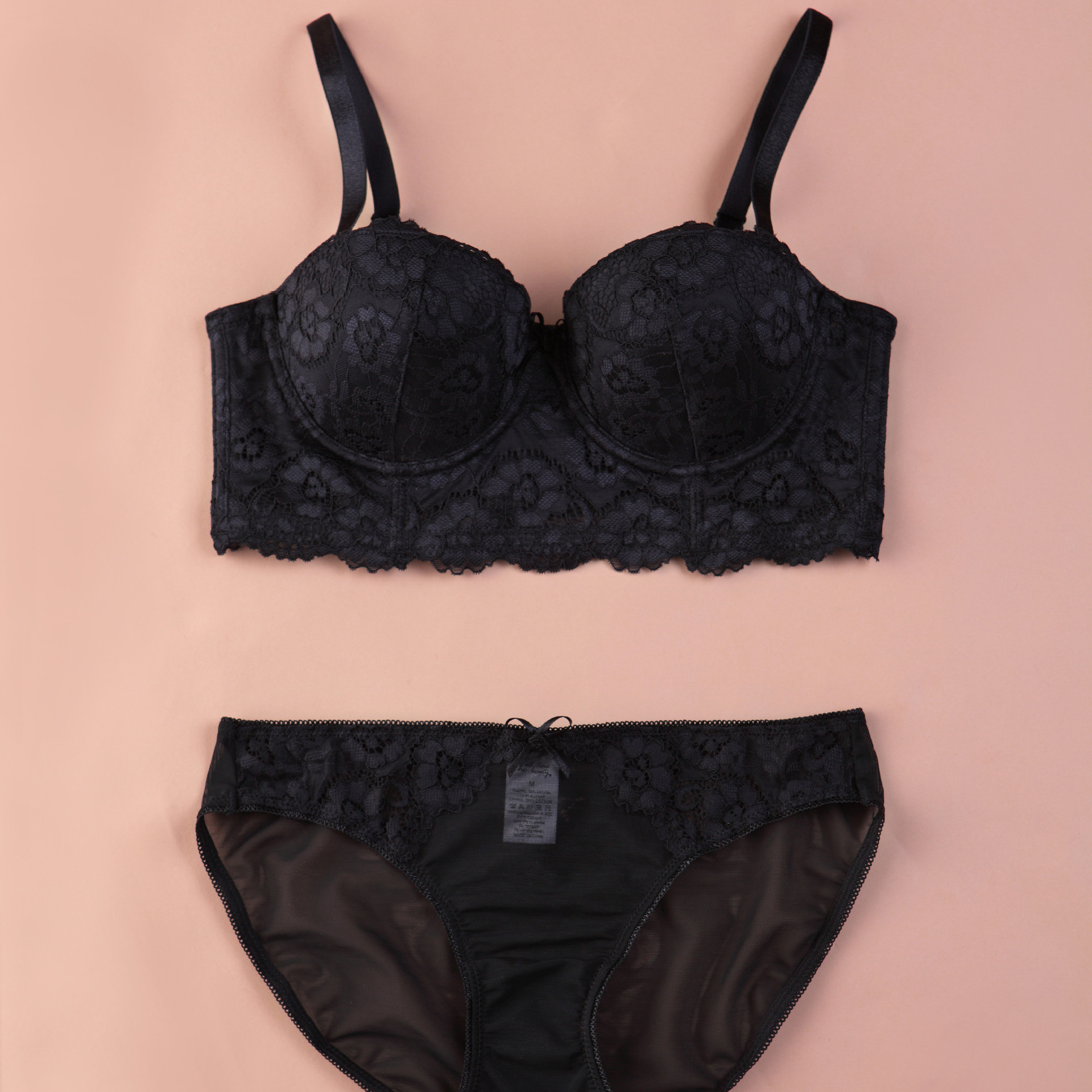 清仓特价外贸性感内衣套装 后五排扣全罩杯蕾丝调整型文胸特价