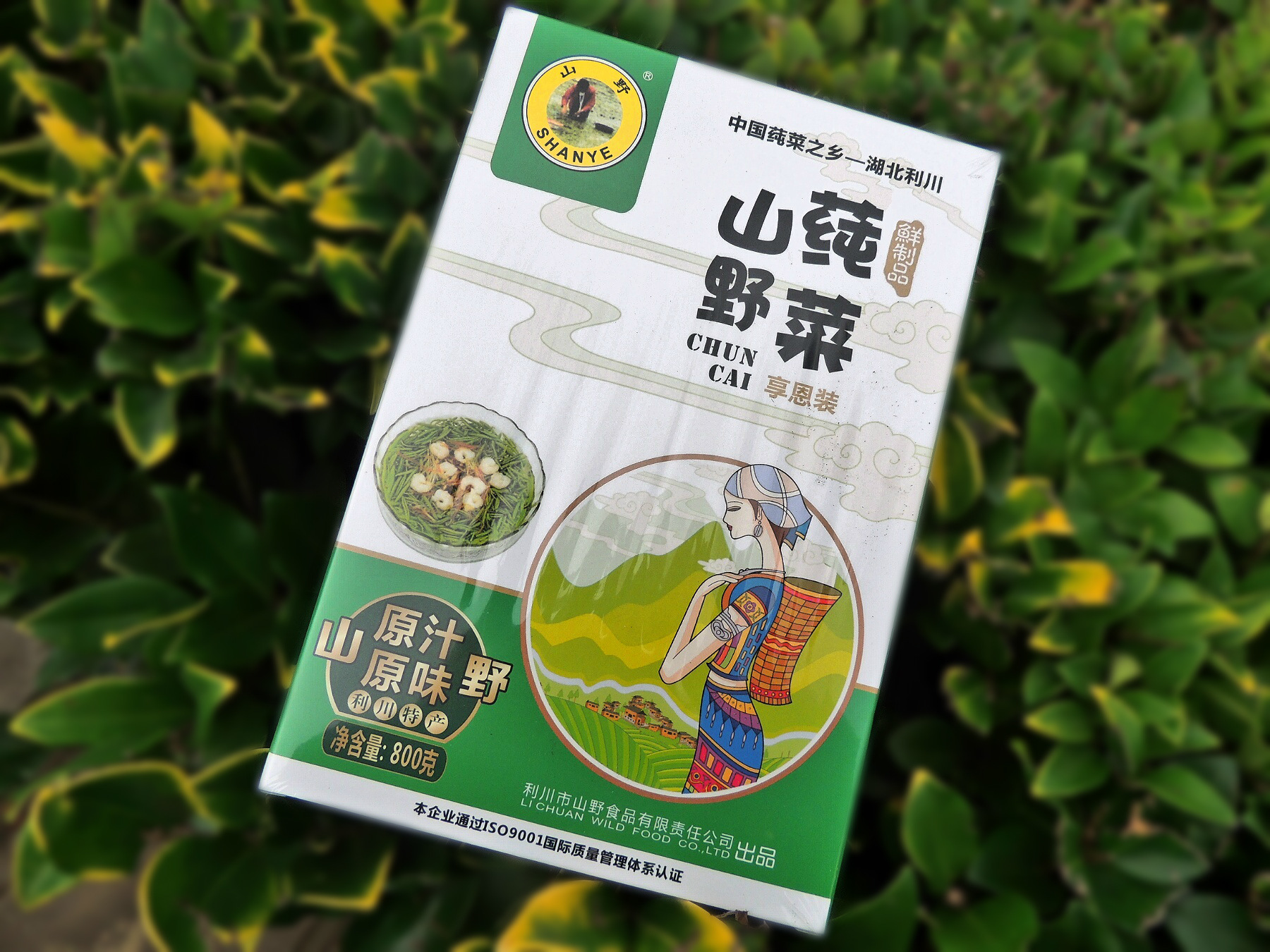 山野莼菜  礼品盒享恩装as级 利川特产