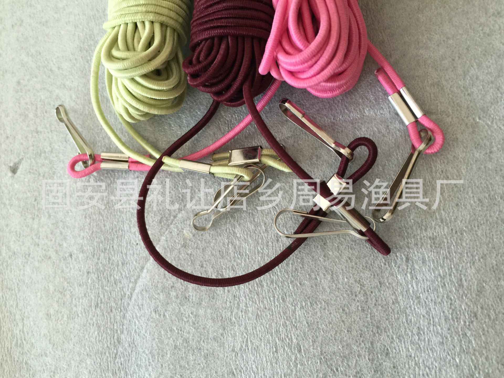 橡皮筋松紧失手绳 放竿 护竿 钓鱼鱼竿绳