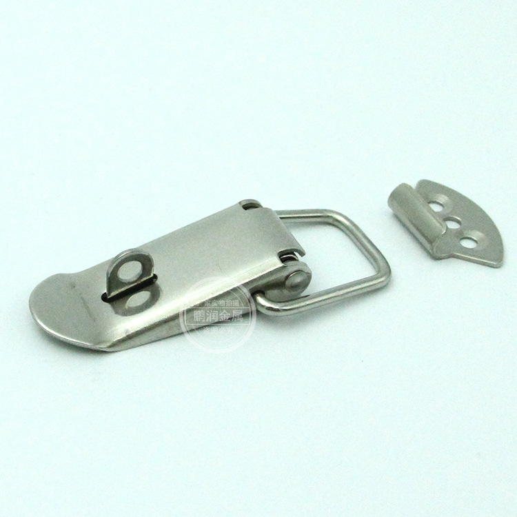 厂家铁搭扣锁扣弹簧扣鸭嘴扣工具箱扣保温重型机械工业104中号