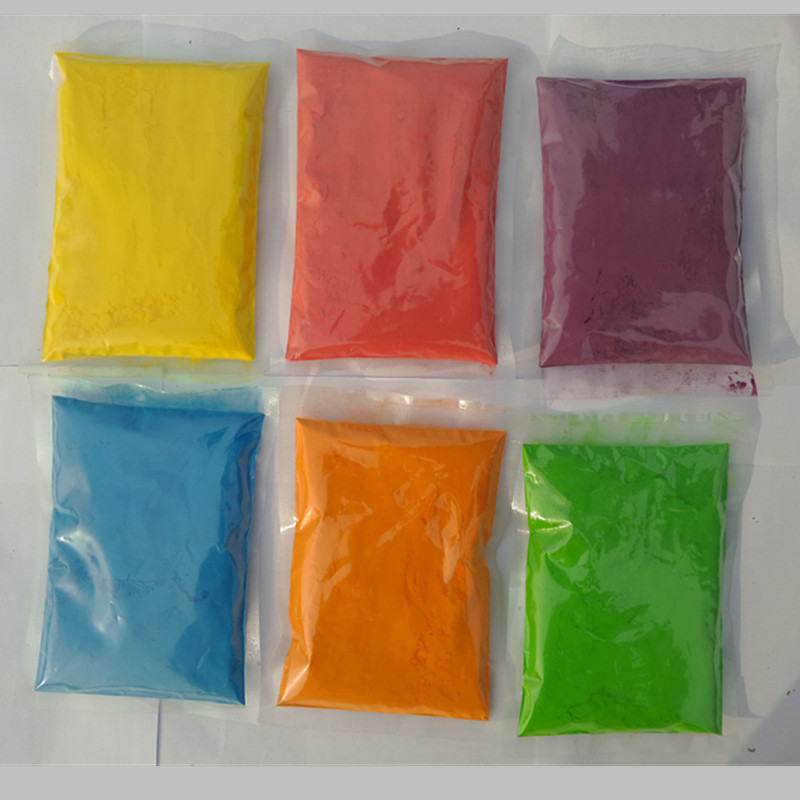 厂家现货直销彩色玉米淀粉彩跑粉纯天然路跑粉安全环保特价包邮