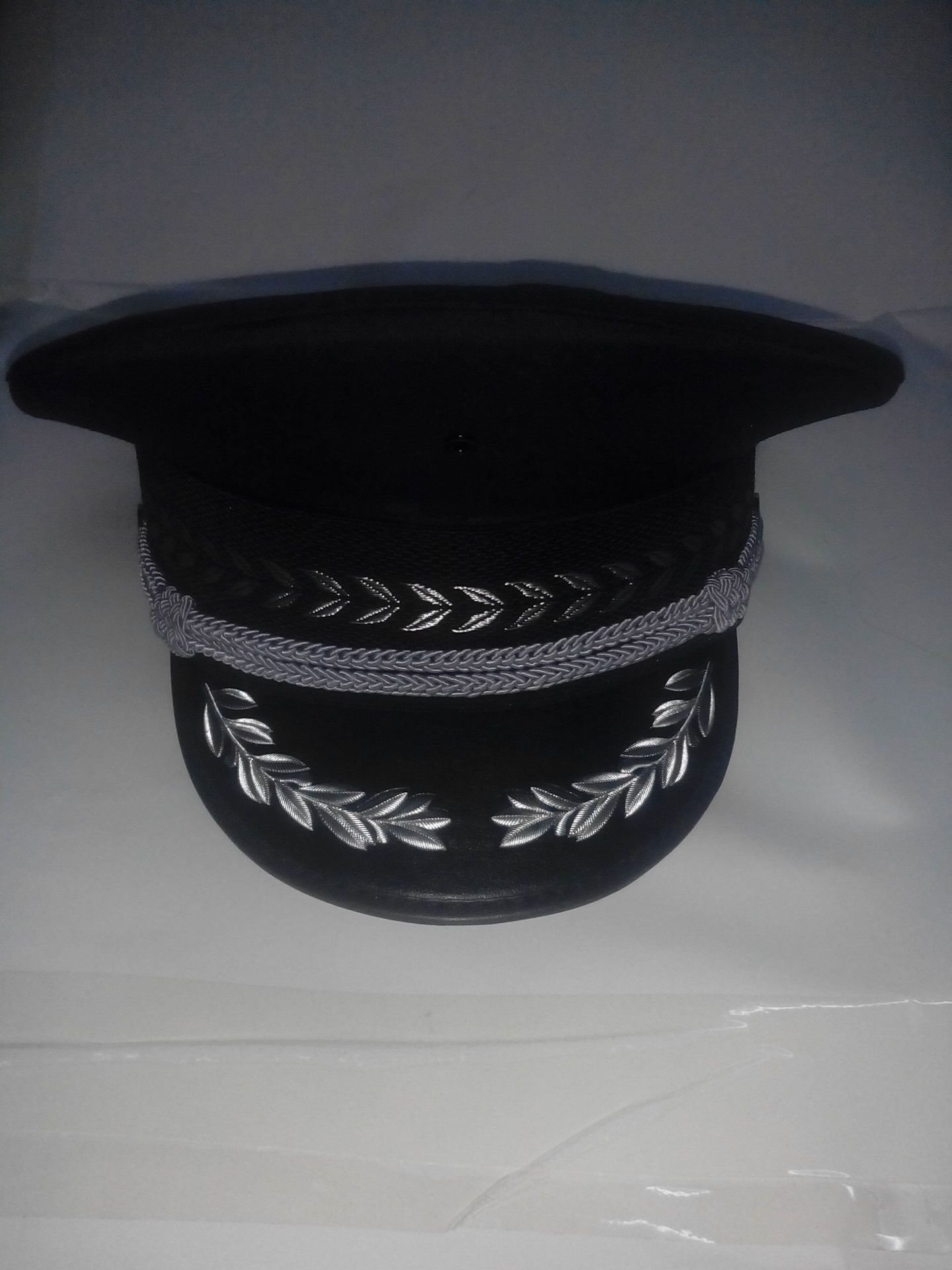 厂家直销批发新式保安大盖帽 保安帽子 保安大檐帽