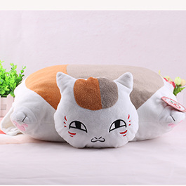 夏目友人帐猫咪老师抱枕日漫,靠垫多功能家居用品厂家来图定制