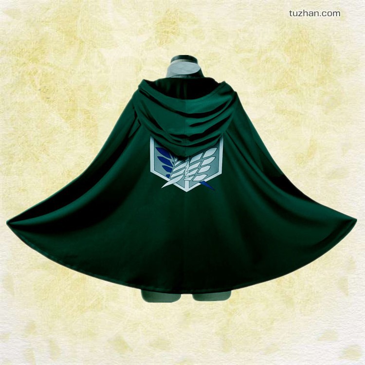 批发 进击的巨人披风 调查兵团自由之翼斗篷 三笠兵长-阿里巴巴