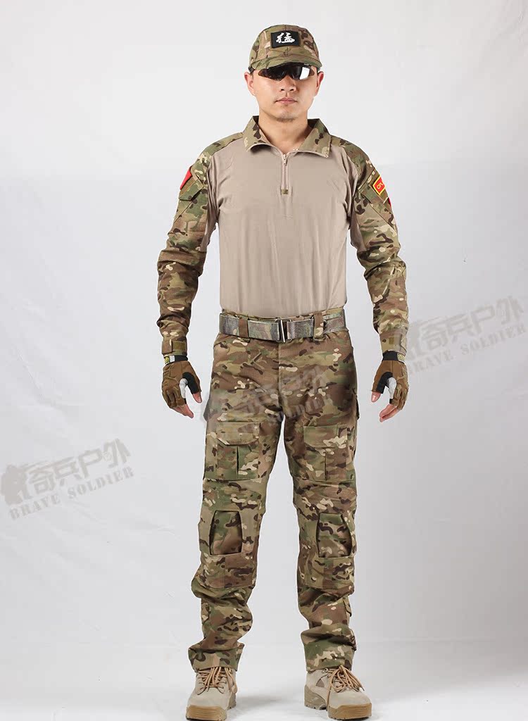 我是特种兵之火凤凰/战狼青蛙紧身服 蛙服套装 外军迷彩青蛙服100