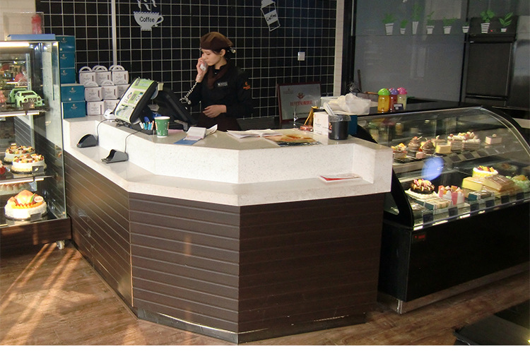 2016新款吧台 收银台定做 厂家直销批发 蛋糕店收银台 .