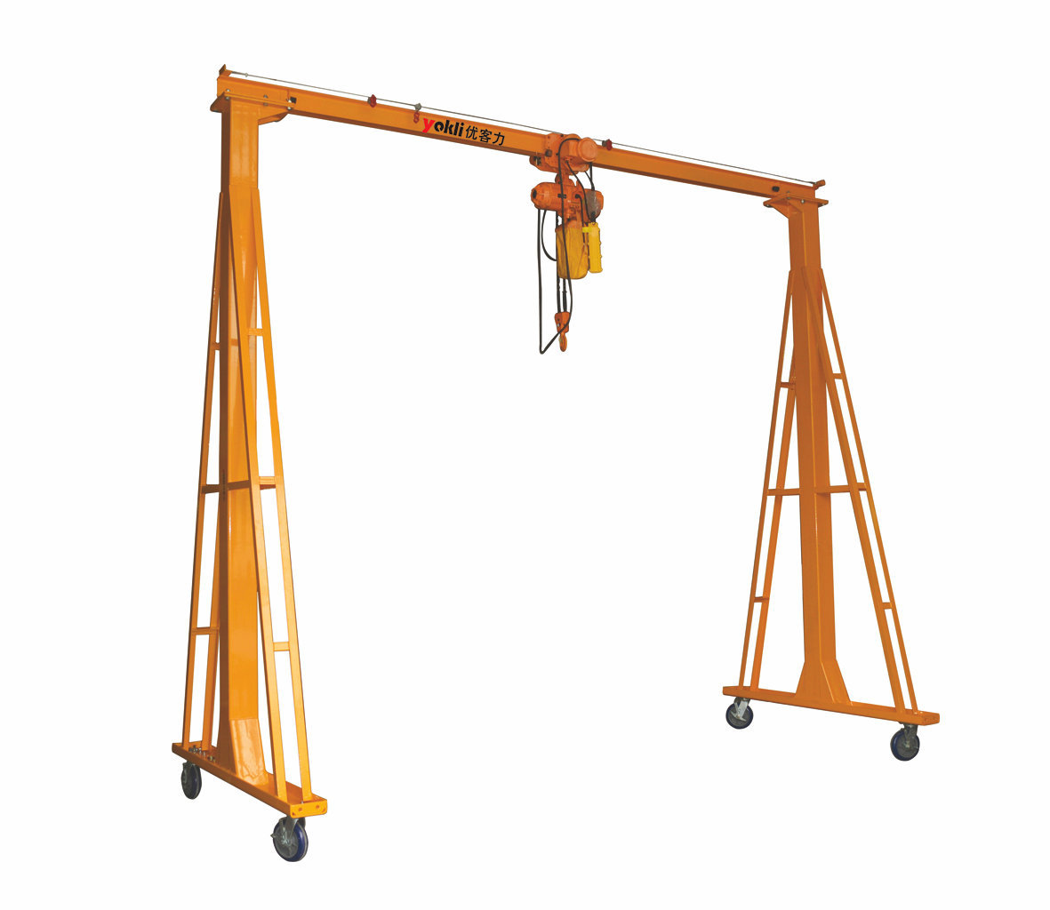 【批发定制】yokli优客力可移动1吨轻型龙门吊|可移动轻型龙门架