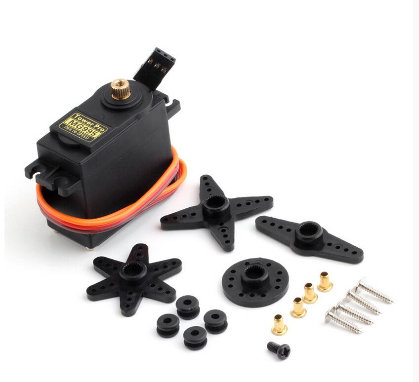 批发mg996r mg995 mg945 5g金属标准舵机13kg大扭力舵机 现货