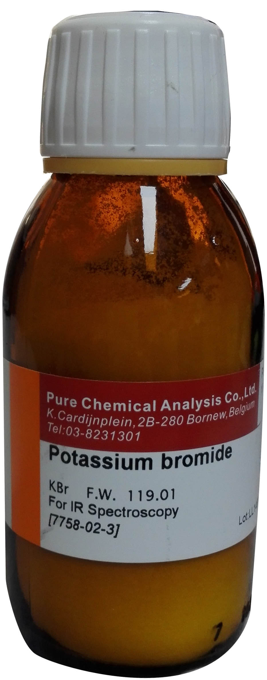 溴化钾 红外光谱 ir 100g 比利时pca