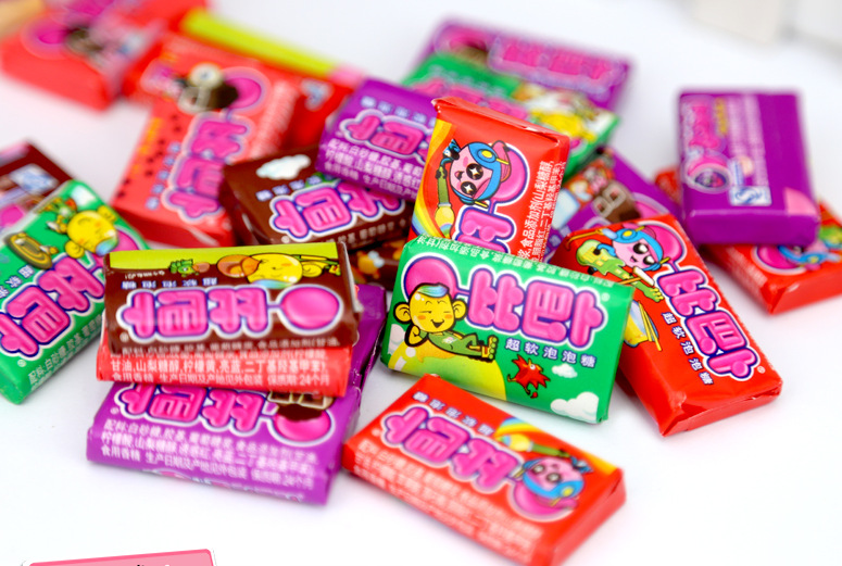 阿尔卑斯糖果 比巴卜 口香糖批发 休闲系列 150粒 瓶装泡泡糖