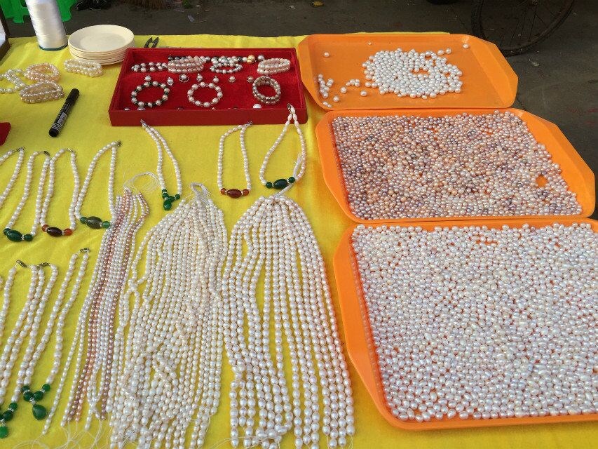 暴利产品北海珍珠批发 项链串链 地摊跑江湖热卖小饰品天然