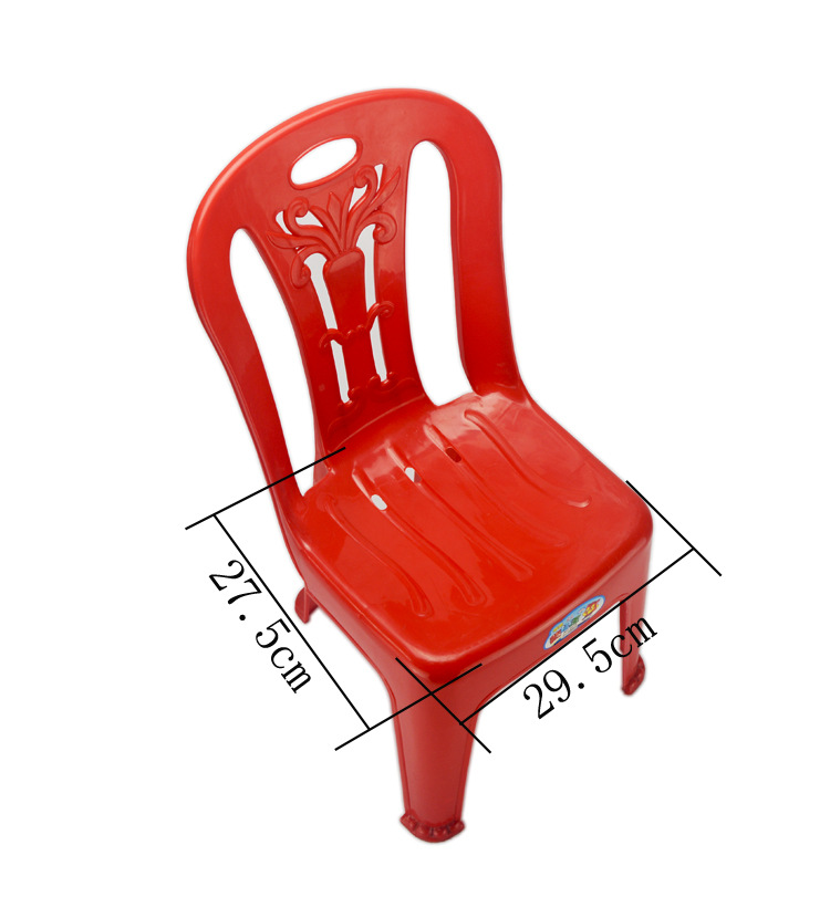 儿童塑料靠背椅学生幼儿园学习凳子成人矮椅家用板凳子