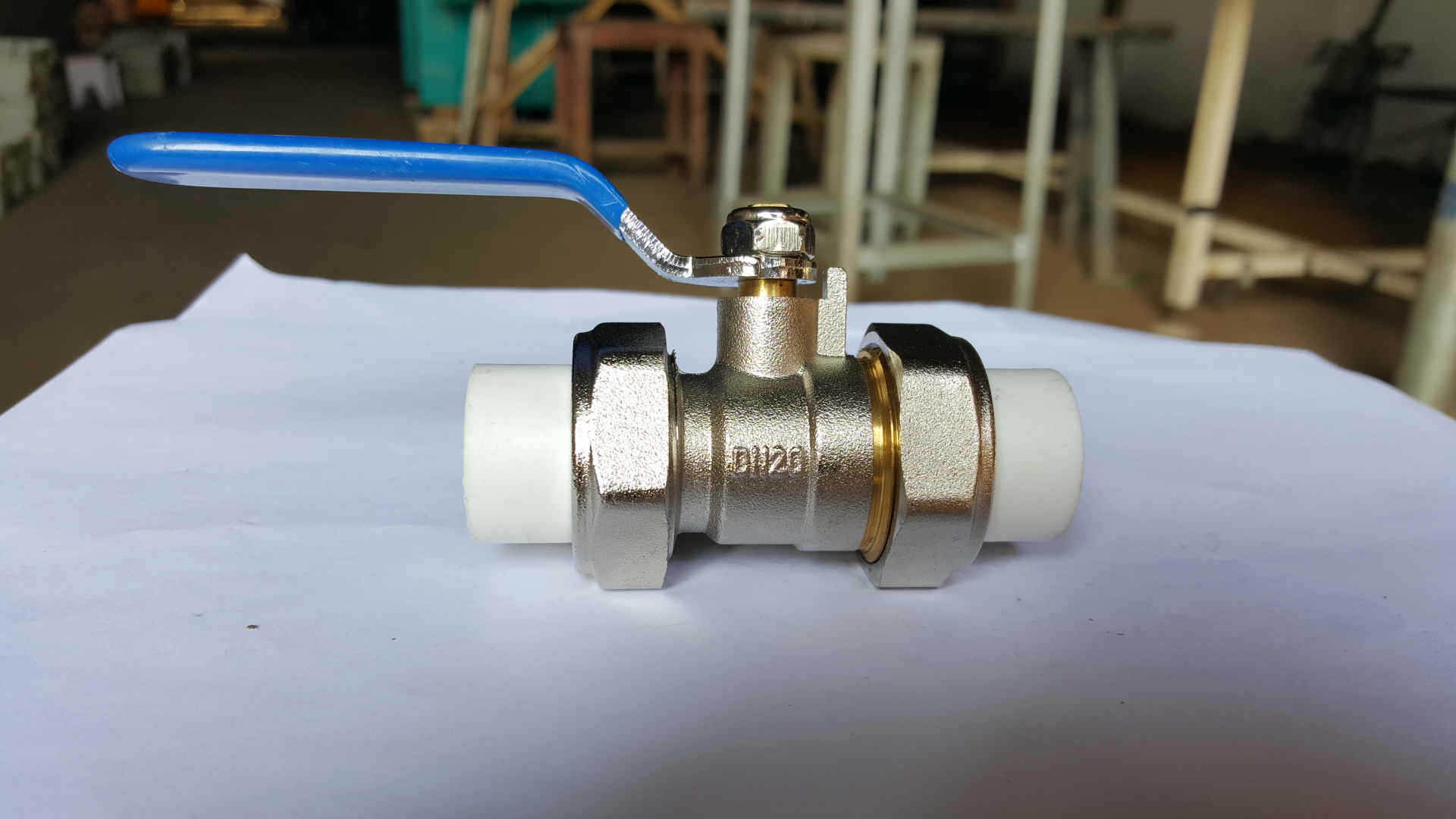 ppr双热熔活接球阀工程专用ppr球阀