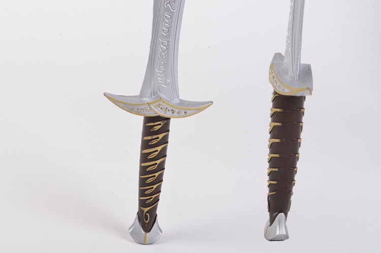 魔戒指环王霍比特人精灵刺叮剑 pu道具 儿童玩具仿真兵器厂家直销