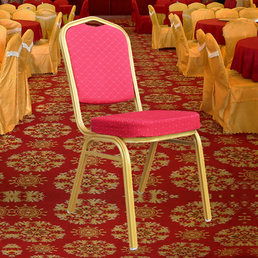 生产批发酒店椅将军软包宴会豪华贵宾会议餐厅可重叠餐椅