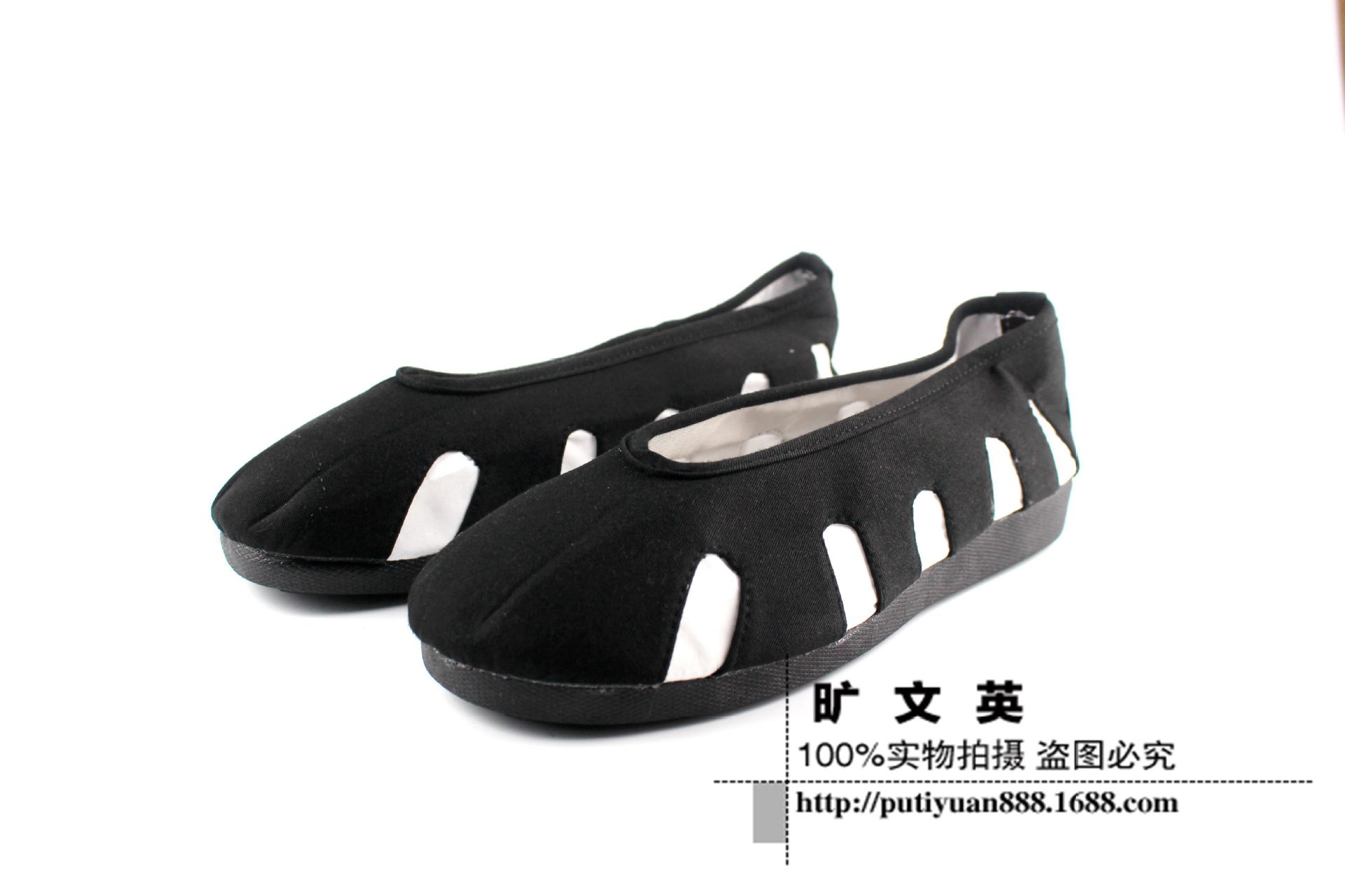 厂家直销道教用品 道装服饰帆布透气道士十方鞋 道士鞋云勾鞋