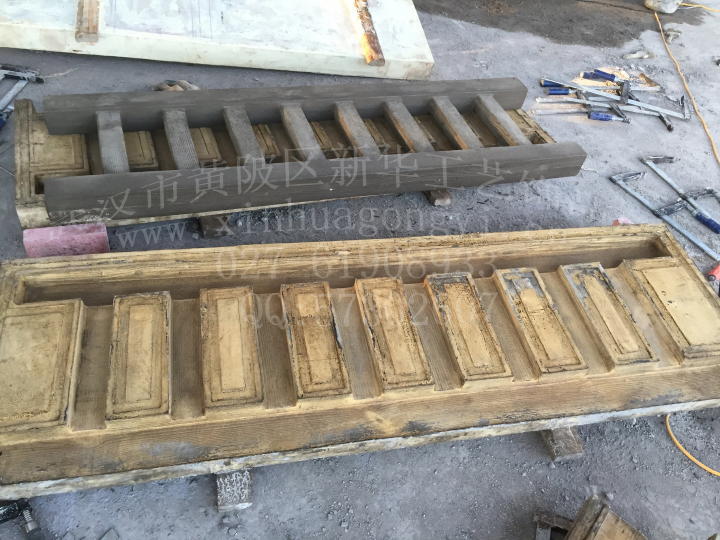 仿木栏杆模具 水泥栏杆 艺术仿石护栏