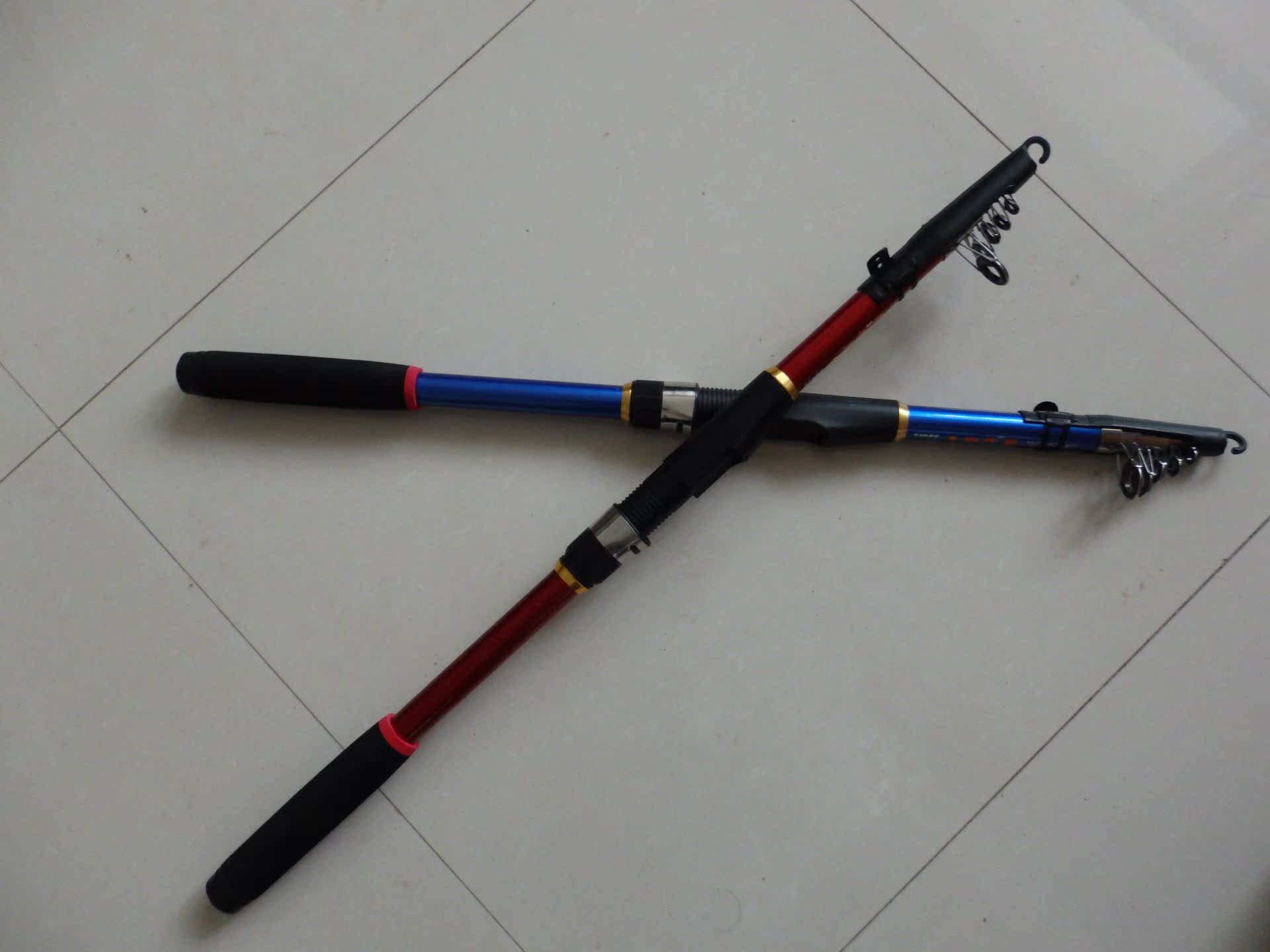 批发海之蓝鱼竿海杆5层碳布6道漆工艺防滑