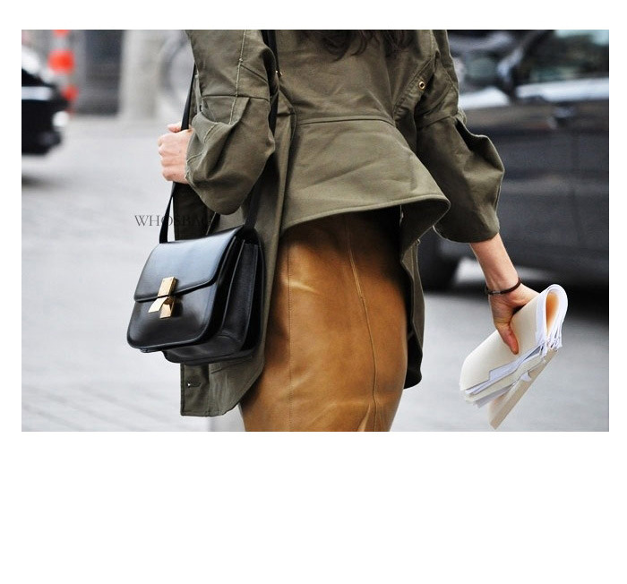 2018女包欧美时尚小方包 潮流简约空姐包 classic box复古豆腐包