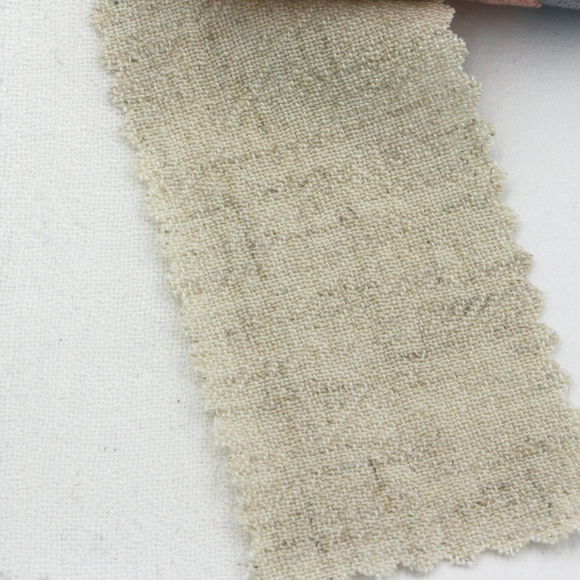 棉麻混纺面料 亚麻棉绉麻 洗水麻 休闲服装面料 mxh-29