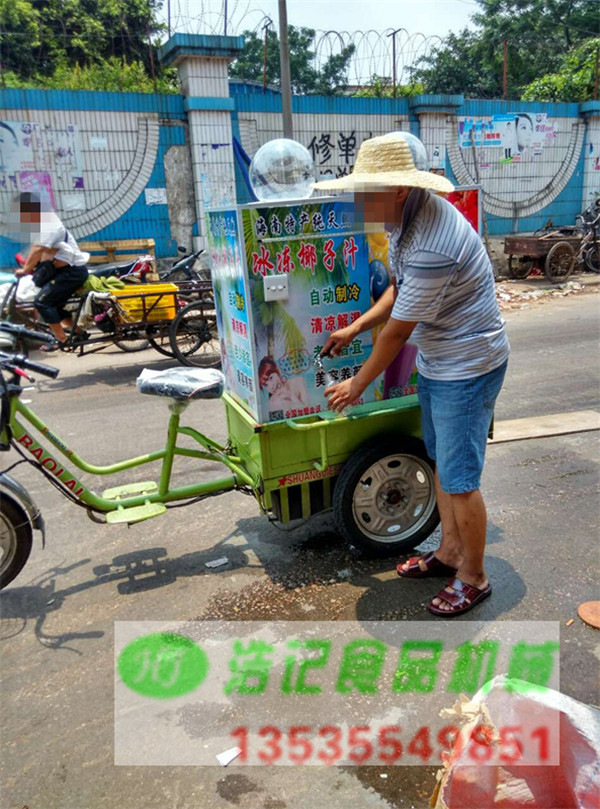 大量批发 优质流动式椰子汁机 高档水果榨